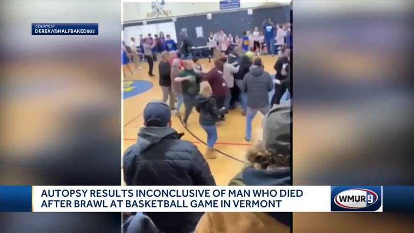 Man, 60, dies after a brawl broke out in the stands of a middle school  basketball game in Vermont