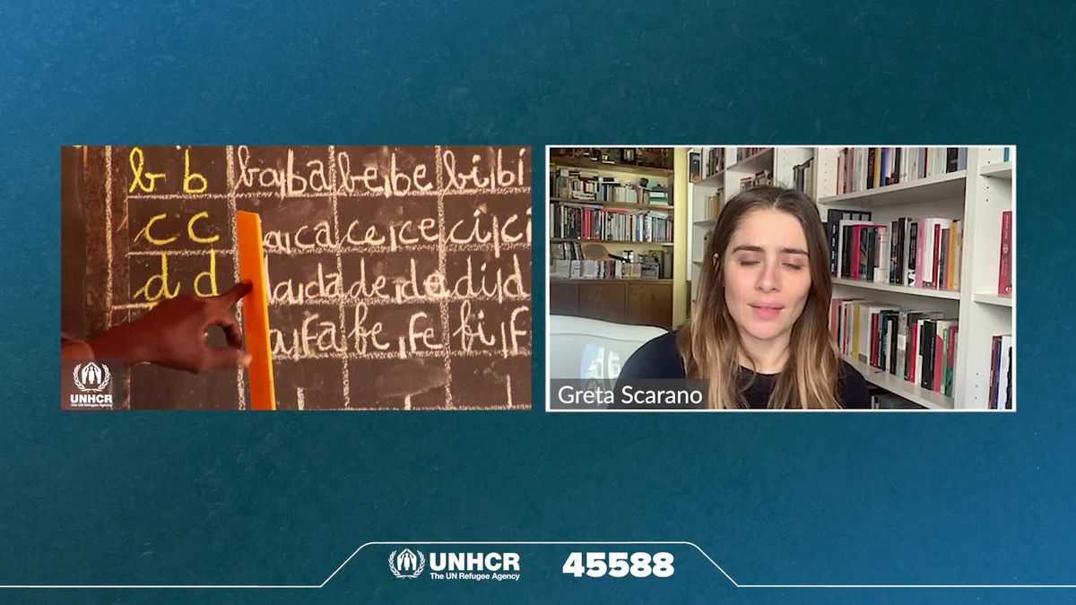 preview for Il video appello di Greta Scarano per UNHCR