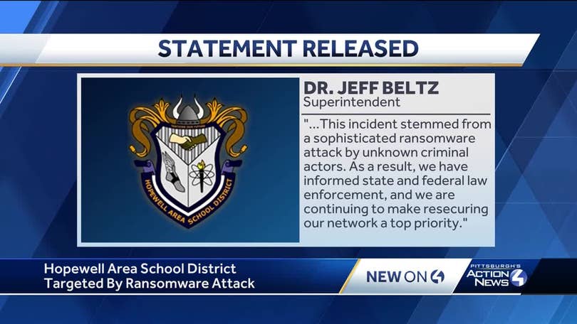 Hopewell Area School District ransomware attack impacts network