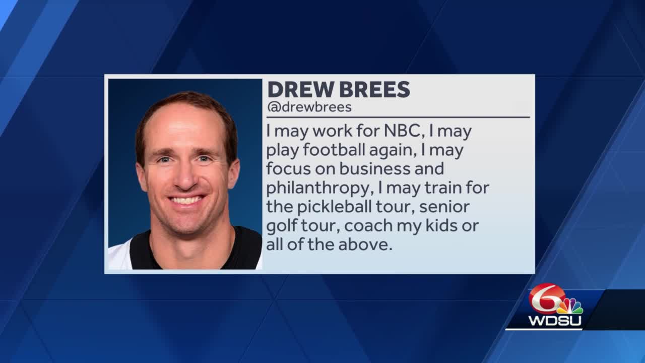 Former Saints QB Drew Brees has some jokes after viral video stunt