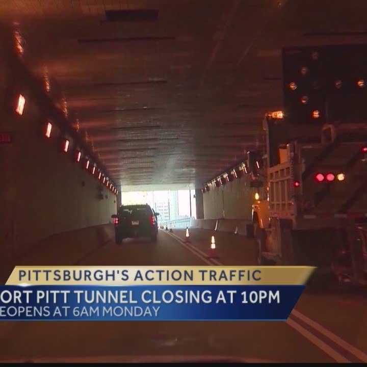 Fort Pitt Tunnel Closures Christmas December 2022 Fort Pitt Tunnel Closures This Weekend Will Have Big Impact On Traffic