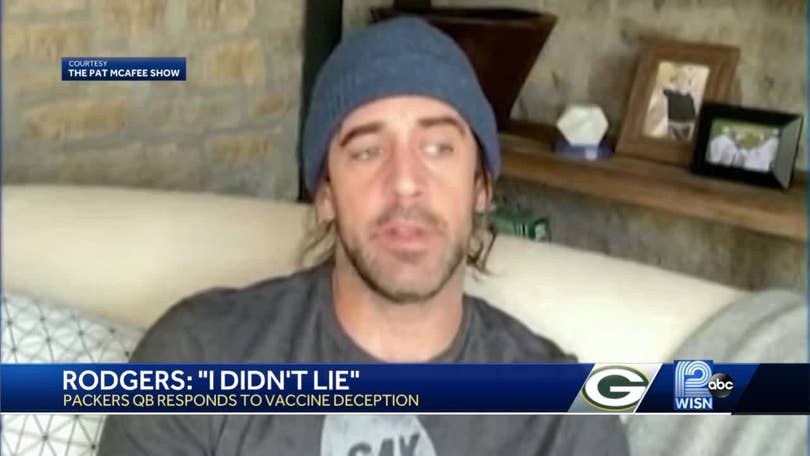 Packers QB Aaron Rodgers, who said he was 'immunized,' reportedly has COVID  : Coronavirus Updates : NPR