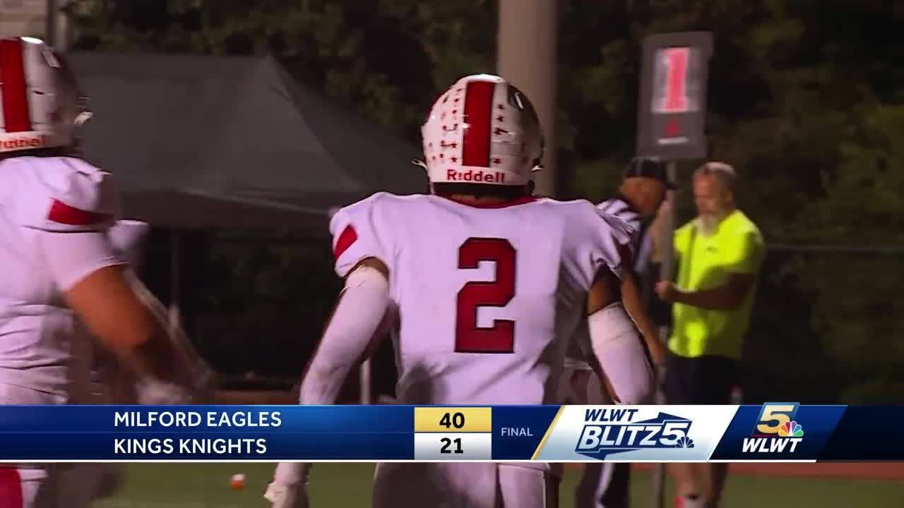 Featured Milford Eagles Red Football Uniform