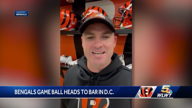 Bengals deliver game balls to Cincinnati-area bars following Bills