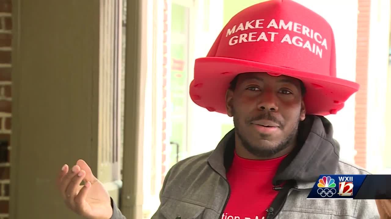 black guy with hat