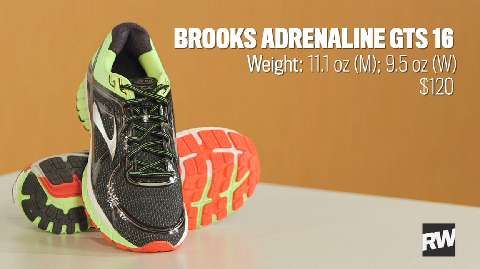 brooks adrenaline gts 16 weight