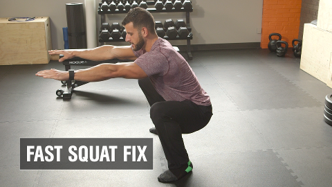 The Fastest Way to Get Your “Ass to Grass” during a Squat