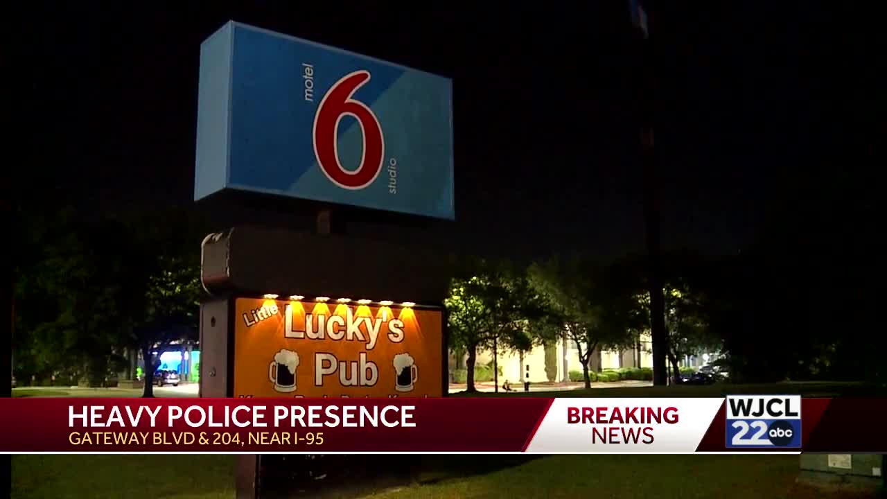 Heavy police presence at Savannah motel