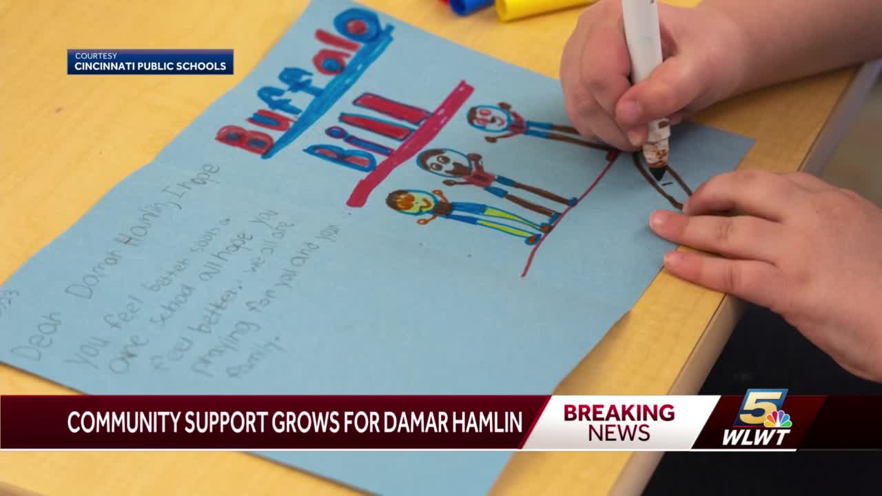 Damar Hamlin's Get-Well Letters From Cincinnati Children Are Adorable