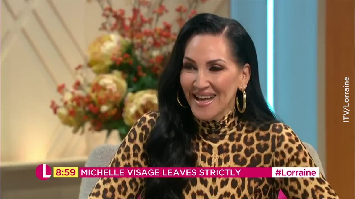 preview for Michelle Visage rubbishes reports she 'stormed out' after Strictly elimination