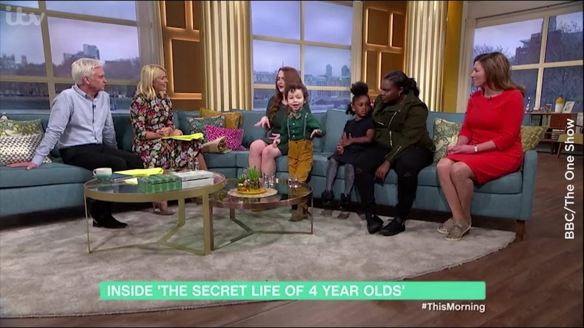 Secret Life of 4-Year-Olds on This Morning