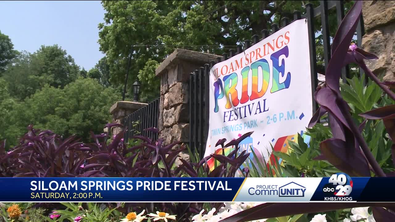 Siloam Springs Pride festival set for Saturday