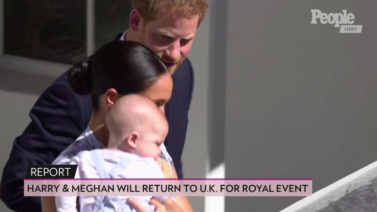 preview for Queen Elizabeth Requests Meghan Markle, Prince Harry & Baby Archie's Return to U.K. for Royal Event