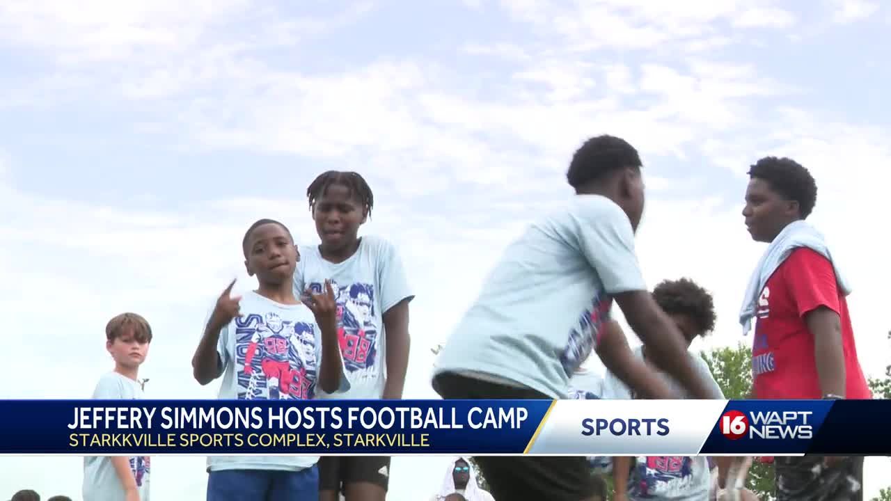 Justin Simmons annual youth camp 