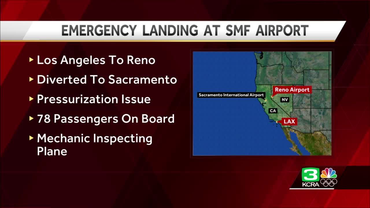 Two planes diverted to Sacramento International Airport for