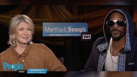 preview for WATCH: Martha Stewart & Snoop Dogg Talk Weirdest Cravings, Dinner Party Fails & What They'd Do if They Were Beyoncé for a Day!