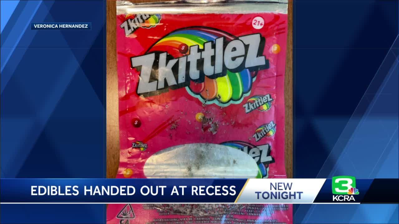 Sacramento fourth-grade student shared cannabis candies resembling Skittles