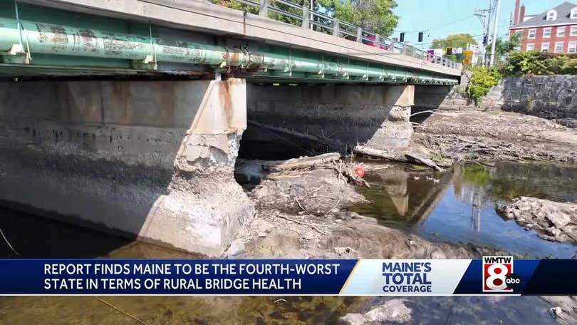 Maine ranked the fourth worst state for bridge deficiencies
