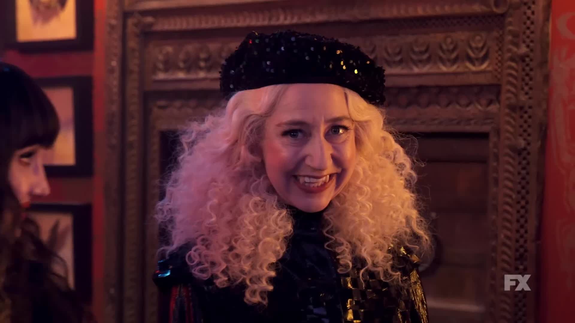 Nadja's Nightclub Opening Outfit From What We Do in the Shadows