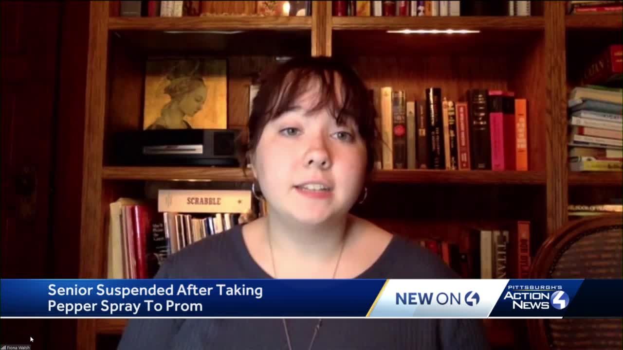 Senior suspended after taking pepper spray to prom