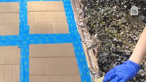 How To Spray Paint A Mirror
