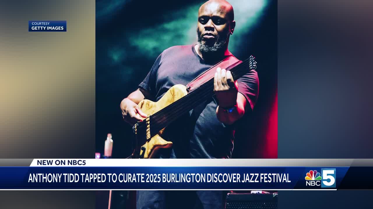 Anthony Tidd tapped to curate 2025 Burlington Discover Jazz Festival