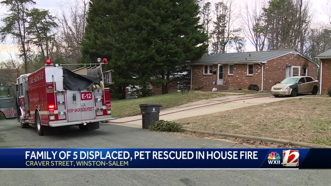 Dog Rescued From House Fire, Family Of 5 Displaced | Flipboard