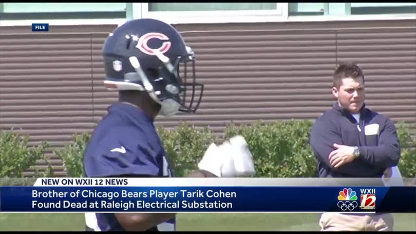 Twin brother of Bears RB Tarik Cohen found dead at N.C. power station