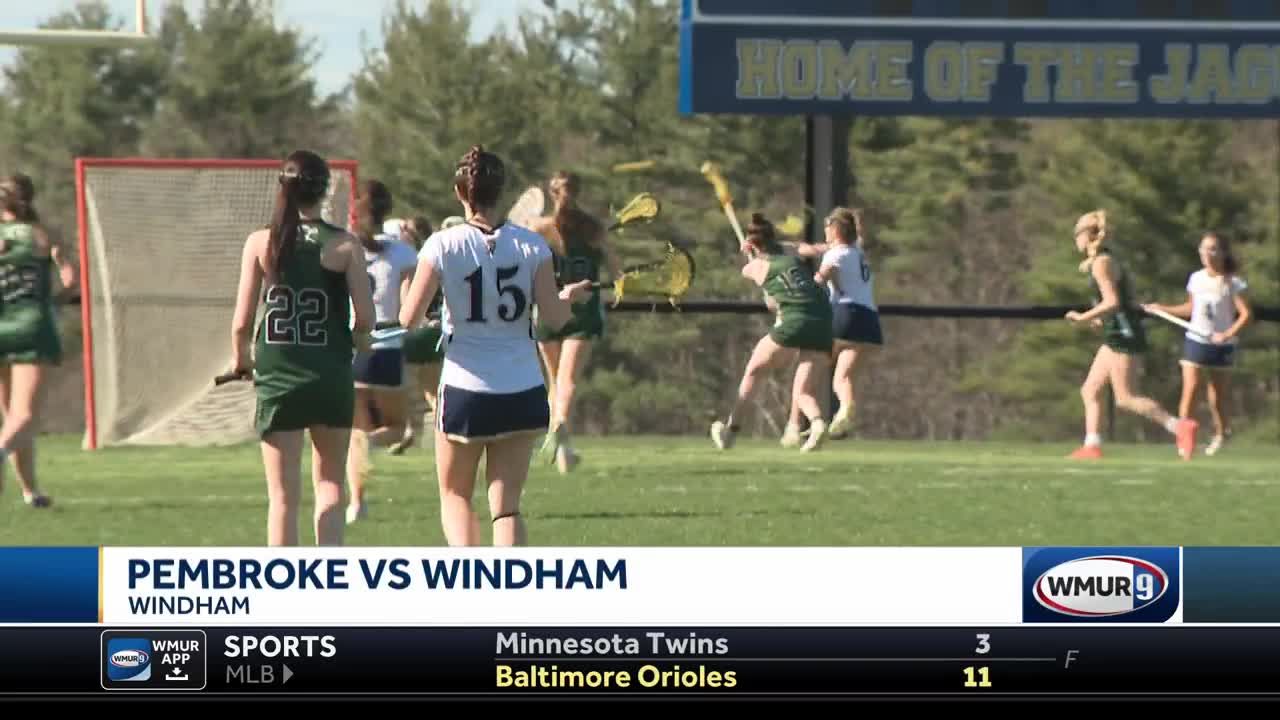 Windham girls lacrosse dominates Pembroke