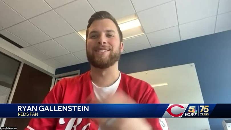 Bengals fan takes over Reds-Royals game where Chiefs were honored