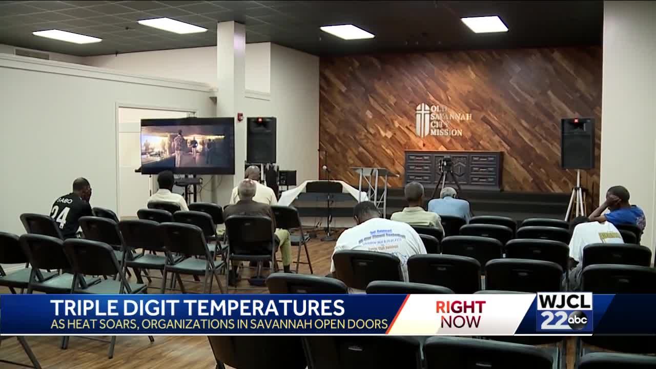 Savannah cooling centers open to help people beat the heat