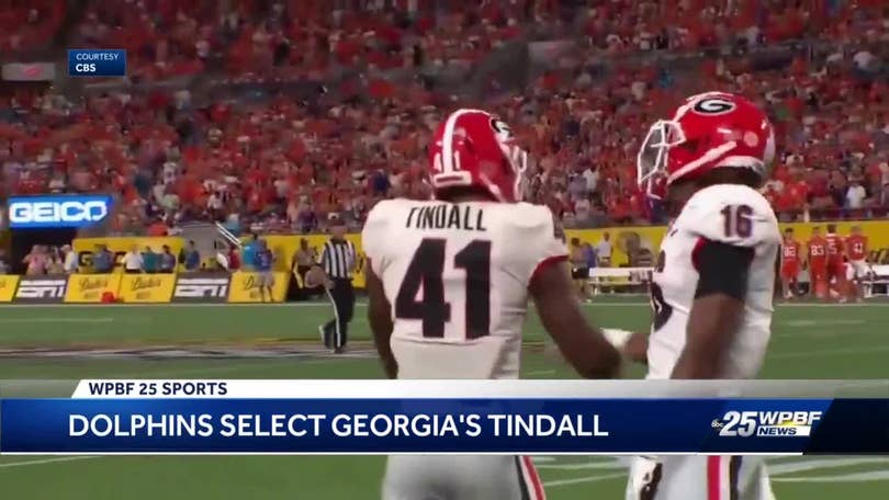 Georgia's Channing Tindall selected with 102nd pick in NFL draft