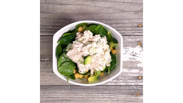 preview for Herbed Tuna Salad And Avocado Bowl