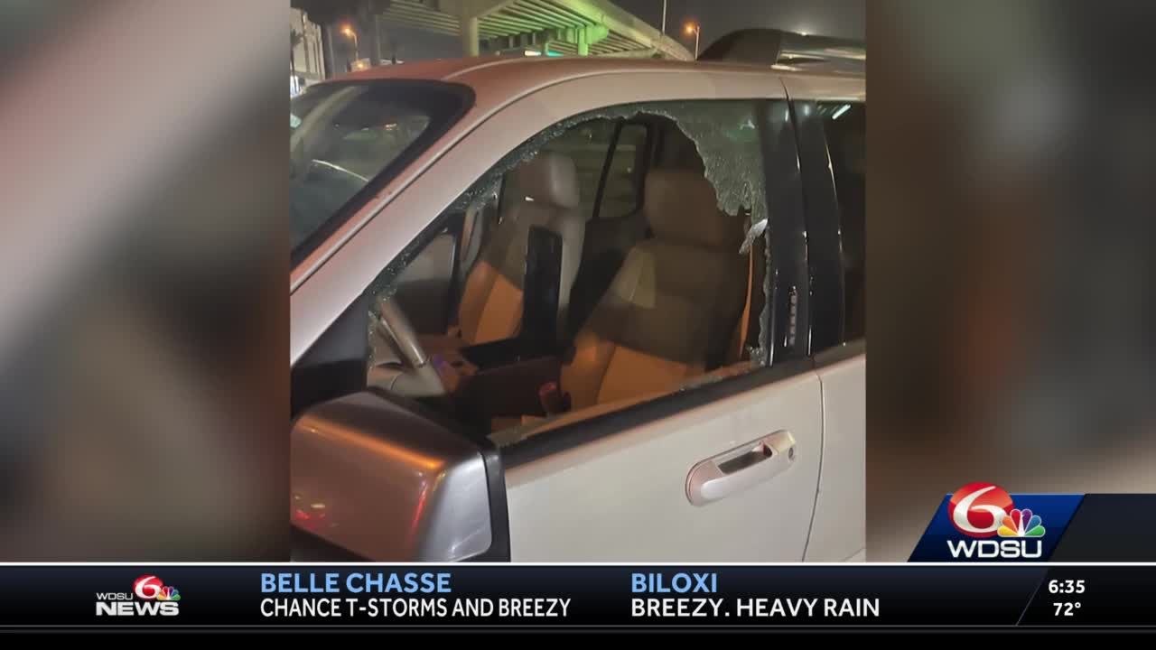 New Orleans residents cars broken into during Pelicans game