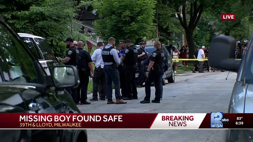 Officials: missing Milwaukee boy found safe