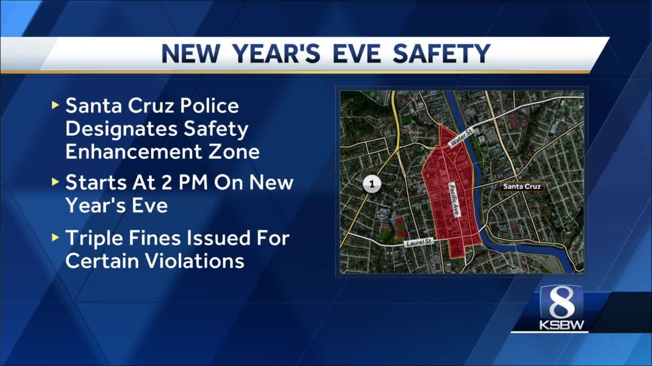 Santa Cruz police announce New Year s Eve safety enhancement zone