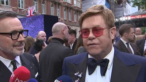 preview for Elton John: Taron Egerton is 'wonderful'