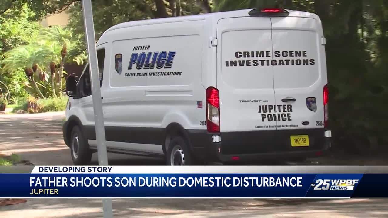 Father shoots son during argument in Jupiter