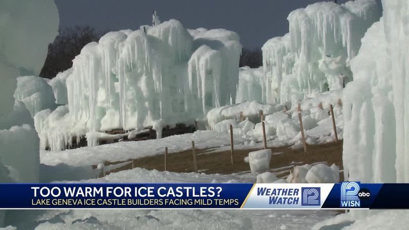 Ice Castles opening in Lake Geneva delayed due to lack of winter