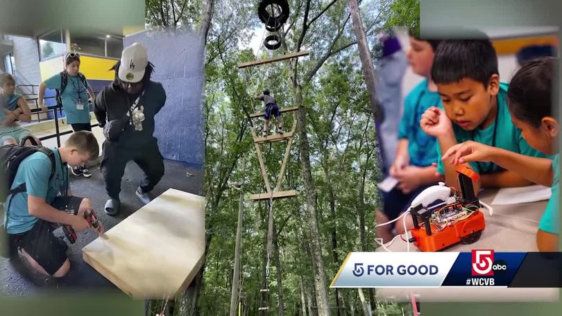 Top Boy's Camp in Massachusetts with Ropes Course