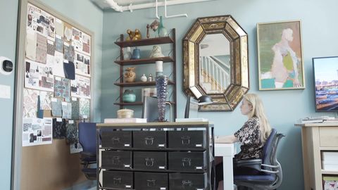 preview for Kati Curtis Turns a Show Showroom into a Dream Studio Space
