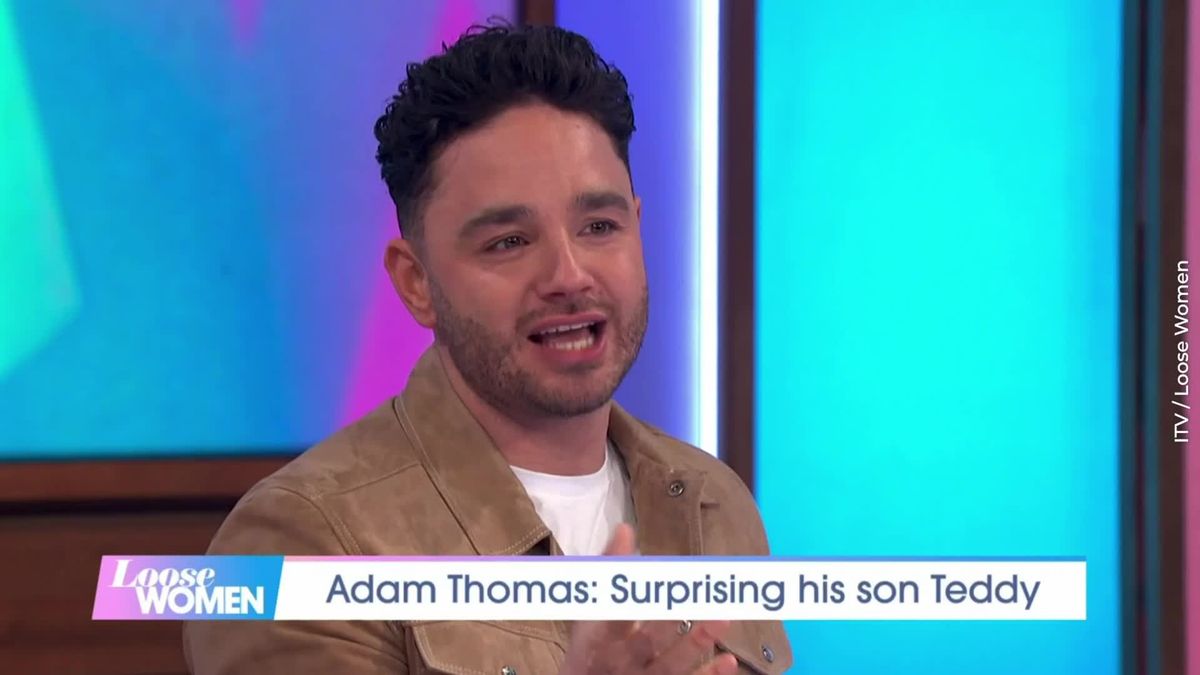 preview for Waterloo Road's Adam Thomas shares sweet video of son Teddy