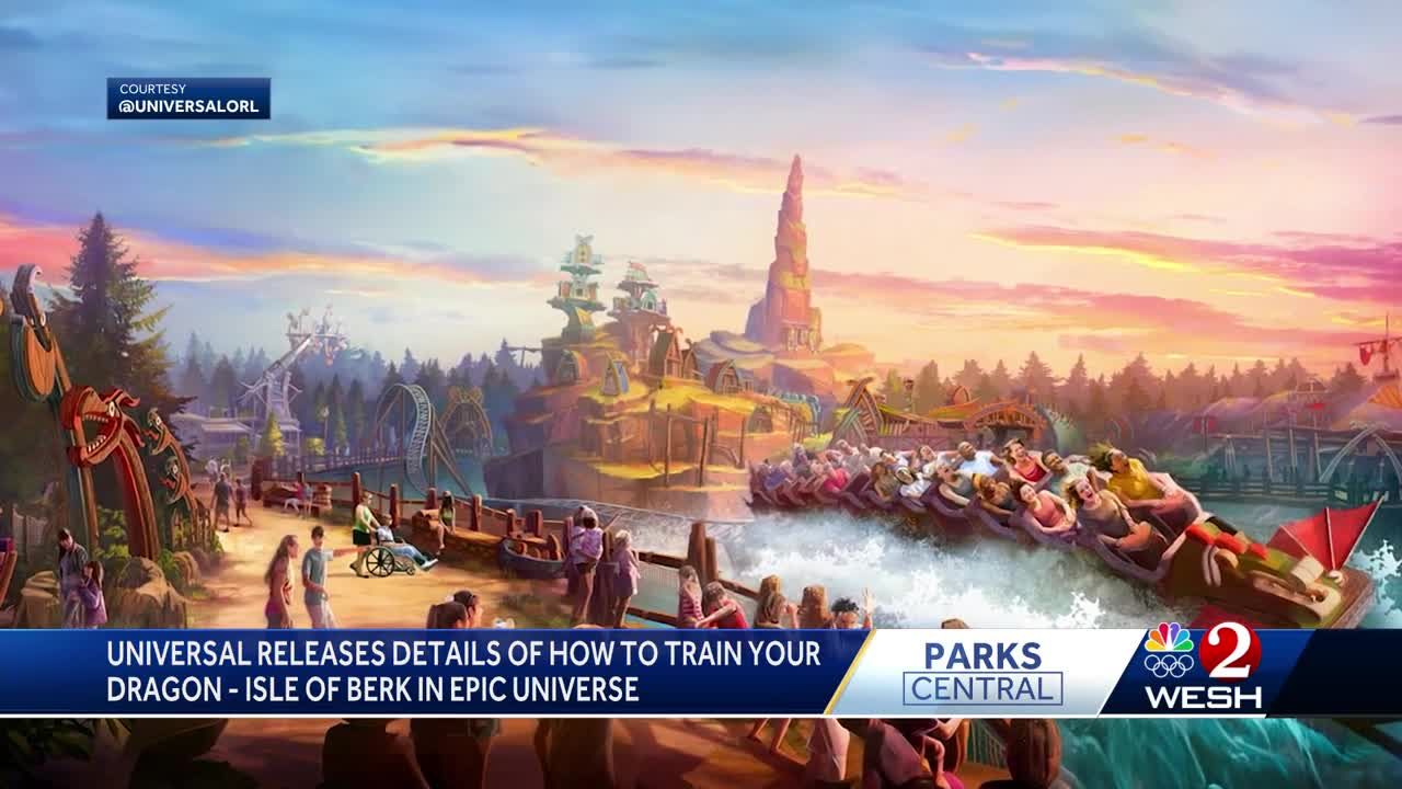Universal Orlando unveils details about 'How to Train Your Dragon: Isle of Berk' land at Epic Universe