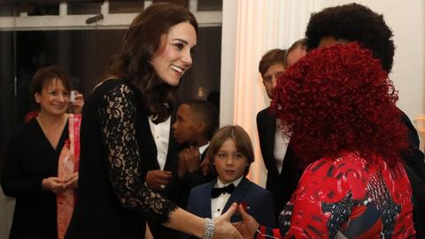 preview for Kate Middleton and Meghan Markle Have the Same Lace Dress in Their Closets