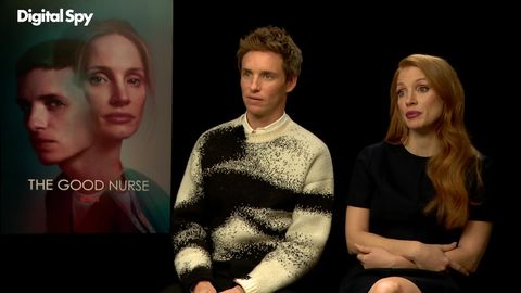 preview for Eddie Redmayne & Jessica Chastain on playing real people | The Good Nurse