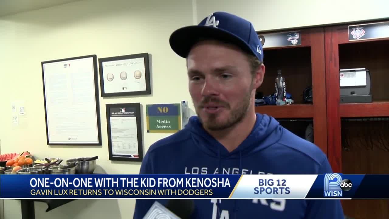 How Dodgers phenom Gavin Lux wants to make a difference in Kenosha