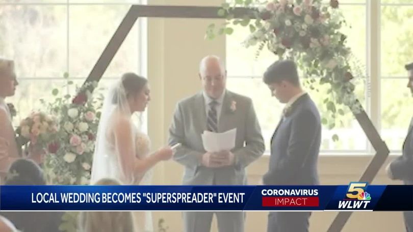 Cincinnati couple shares story after wedding becomes a 'super spreader' event