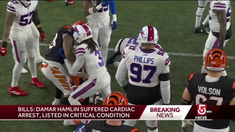 Bills safety Damar Hamlin remains in critical condition after cardiac  arrest on field - ABC News