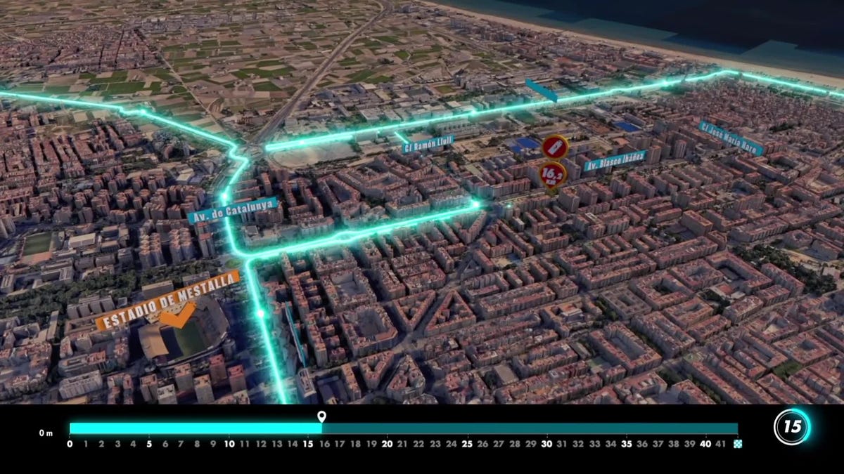 preview for El recorrido del Maratón de Valencia 2023