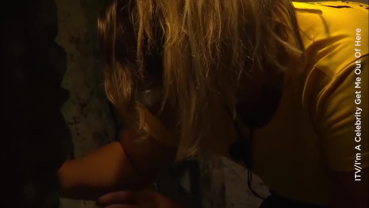 preview for I'm a Celebrity fans horrified as Inbetweeners star Emily Atack is bitten by a snake in Bushtucker trial